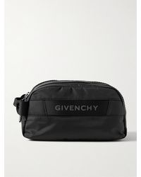 Givenchy - Beauty case in ripstop con finiture in fettuccia e logo G-Trek - Lyst