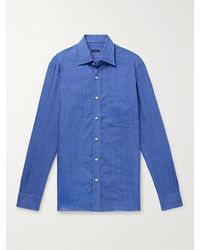 Rubinacci - Linen Shirt - Lyst