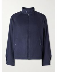God's True Cashmere - Brushed-Cashmere Blouson Jacket - Lyst