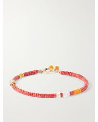 Peyote Bird - Surya 14-Karat Multi-Stone Beaded Bracelet - Lyst