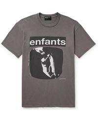 Enfants Riches Deprimes - Logo-print Cotton-jersey T-shirt - Lyst