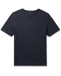 Theory - Essential Slub Cotton-jersey T-shirt - Lyst