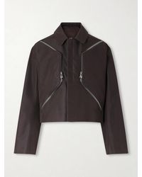 Rick Owens - Temple Heizer Mac Oversized Cotton-blend Satin Jacket - Lyst