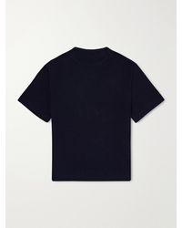 STÒFFA - Knitted Cotton T-Shirt - Lyst
