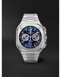 Bell & Ross - Br 05 Automatic Chronograph 42mm Stainless Steel Watch - Lyst