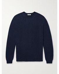 Boglioli - Slim-Fit Wool And Cashmere-Blend Sweater - Lyst