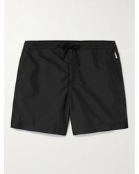 Orlebar Brown - Bulldog Straight-Leg Mid-Length Recycled Swim Shorts - Lyst