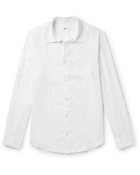 NN07 - Enzo 5708 Linen Shirt - Lyst