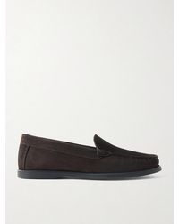 Saman Amel - City Suede Loafers - Lyst