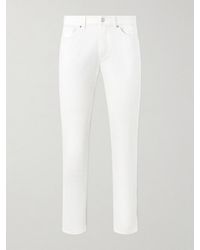 Peter Millar - Signature Straight-Leg Cotton-Blend Sateen Trousers - Lyst