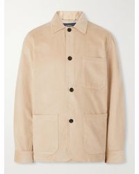 Portuguese Flannel - Labura Cotton-Corduroy Overshirt - Lyst