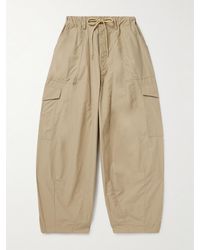 FRIZMWORKS - Balloon Barrel-Hose aus Baumwoll-Twill mit Kordelzugbund - Lyst