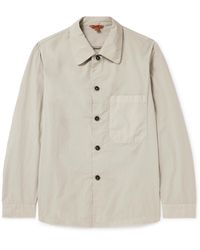 Barena - Cotton-blend Gabardine Overshirt - Lyst