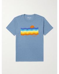 COTOPAXI - Disco Wave Organic Cotton-blend Jersey T-shirt - Lyst