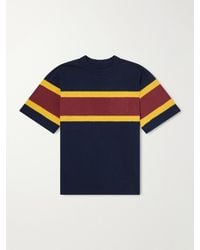 Sacai - Chusen-Dyed Cotton-Jersey T-Shirt - Lyst