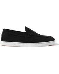 Christian Louboutin - Paqueboat Leather Trainers - Lyst