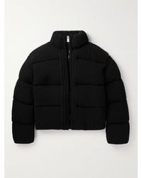 Moncler Genius - 6 Moncler 1017 Alyx 9sm Quilted Ribbed-knit Down Jacket - Lyst