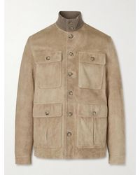 Valstar - Brera Padded Suede Field Jacket - Lyst