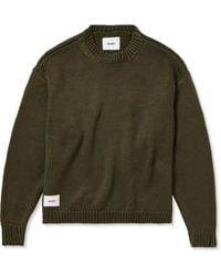 WTAPS - Logo-appliquéd Jacquard-knit Sweater - Lyst