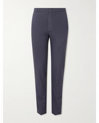 Boglioli - Tapered Virgin Wool-Twill Trousers - Lyst