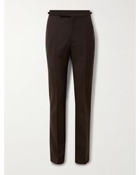 Gabriela Hearst - Sebastian Slim-fit Straight-leg Wool Suit Trousers - Lyst