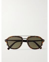 Dior - Diorblacksuit A4U Aviator-Style Acetate And-Tone Sunglasses - Lyst