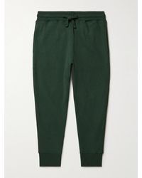 Kingsman - Tapered Cotton And Cashmere-blend Jersey Sweatpants - Lyst