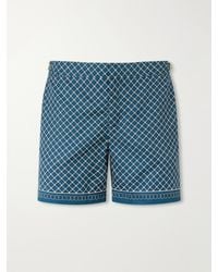 Orlebar Brown - Bulldog Passetto Straight-Leg Mid-Length Printed Swim Shorts - Lyst