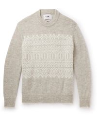 NN07 - Jason Alpaca-blend Sweater - Lyst