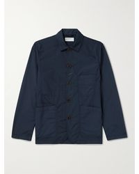 Universal Works - Bakers Cotton-twill Chore Jacket - Lyst
