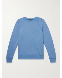 Tom Ford - Cotton-Blend Jersey Sweatshirt - Lyst