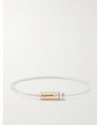 Le Gramme - 7G Sterling And-Karat Bracelet - Lyst