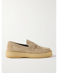 VINNY'S - Creeper Suede Penny Loafer - Lyst