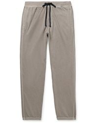 James Perse - Straight-leg Cotton-jersey Sweatpants - Lyst