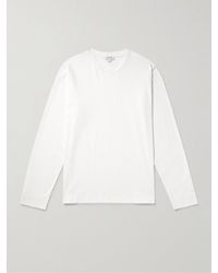Sunspel - Supima Cotton-jersey T-shirt - Lyst