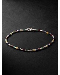 M. Cohen - Percep Sterling Agate Beaded Bracelet - Lyst