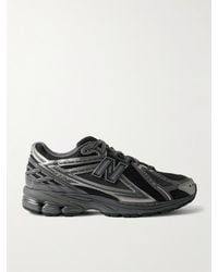 New Balance - MiAsia 1906 Sneakers aus Mesh und Metallic-Kunstleder mit Gummibesatz - Lyst