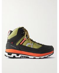 On Shoes - Cloudalpine Waterproof Rubber-trimmed Ripstop And Mesh Hiking Boots - Lyst