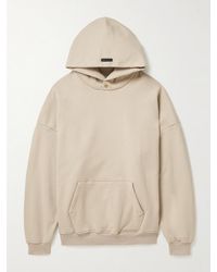 Fear Of God - Eternal Logo-Flocked Cotton-Jersey Hoodie - Lyst