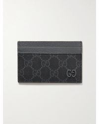Gucci - Gg Kartenetui Mit Grauem Besatz - Lyst