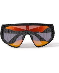 Dior - Dior3d M1u Round-frame Textured-acetate Sunglasses - Lyst
