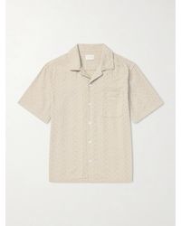 Aimé Leon Dore - Novelty Camp-Collar Cotton-Jacquard Shirt - Lyst