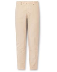 Boglioli - Slim-fit Stretch-cotton And Modal-blend Corduroy Trousers - Lyst