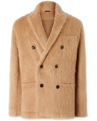Tom Ford - Double-breasted Brushed Cashmere - Lyst