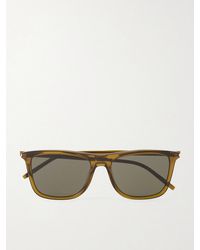 Saint Laurent - Square-frame Acetate Sunglasses - Lyst