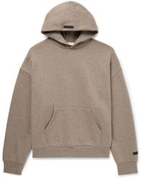 Fear Of God - Logo-Appliquéd Cotton-Blend Jersey Hoodie - Lyst