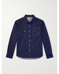 Kapital - Denim Western Shirt - Lyst
