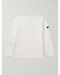 Kapital - Logo-appliquéd Cut-out Printed Cotton-jersey T-shirt - Lyst