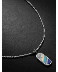 John Hardy - Silver And Gold Multi-stone Pendant Necklace - Lyst