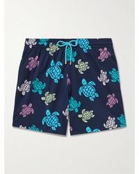 Vilebrequin - Moorise Straight-Leg Mid-Length Printed Recycled Swim Shorts - Lyst